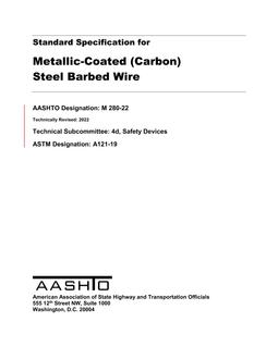 AASHTO M 280-22