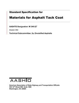 AASHTO M 349-22