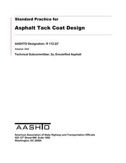 AASHTO R 112-22