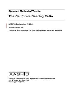 AASHTO T 193-22