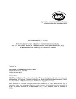 ANSI/NEMA 62321-7-2-2017