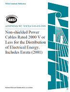 ANSI/NEMA WC 70-1999/ICEA S-95-658-1999