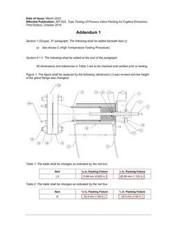 API Std 622 Addendum 1