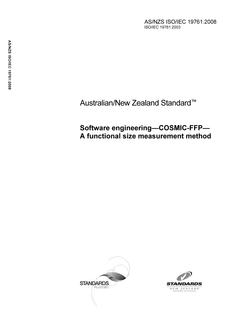 AS/NZS ISO/IEC 19761-2008