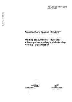 AS/NZS ISO 14174-2013