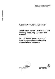 AS/NZS CISPR 16.2.5-2013