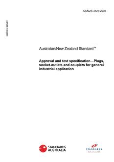 AS/NZS 3123-2005