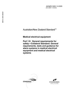 AS/NZS 3200.1.8-2005