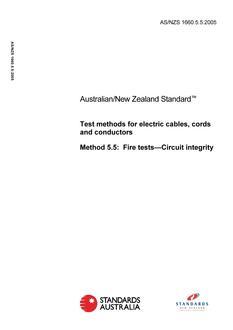 AS/NZS 1660.5.5-2005