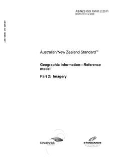 AS/NZS ISO 19101.2-2011