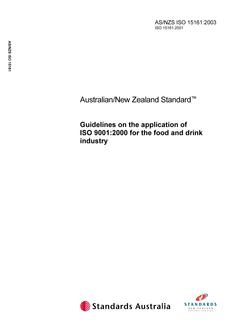 AS/NZS ISO 15161-2003