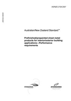 AS/NZS 2728-2007