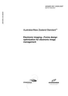 AS/NZS ISO 12029-2007