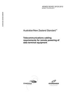 AS/NZS ISO/IEC 29125-2012