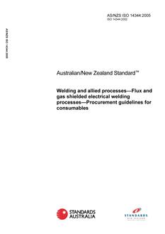 AS/NZS ISO 14344-2005