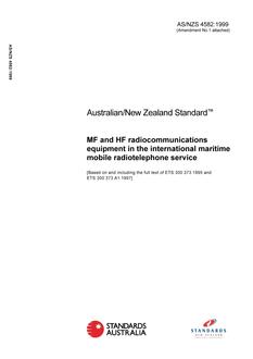 AS/NZS 4582-1999