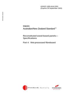 AS/NZS 1859.4(INT):2001