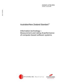 AS/NZS 14756:2001