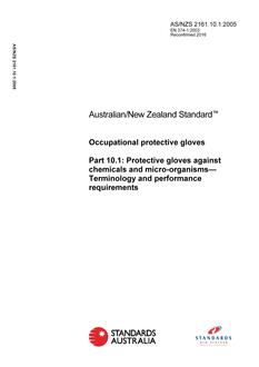 AS/NZS 2161.10.1:2005