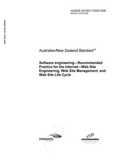 AS/NZS ISO/IEC 23026:2006