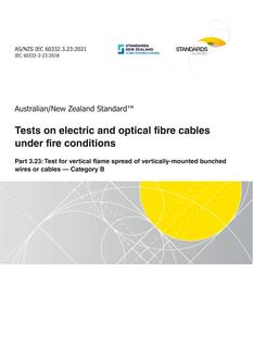 AS/NZS IEC 60332.3.23:2021