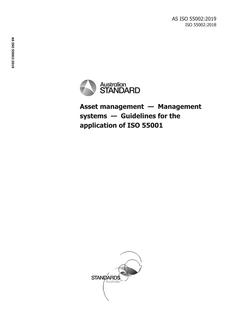 AS ISO 55002:2019