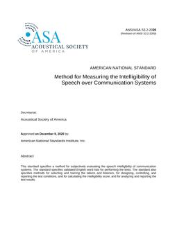 ASA S3.2-2020