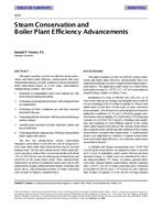 4225 — Steam Conservation and Boiler Plant Efficiency Advancements