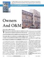 Operations and Maintenance: Owners And O&M