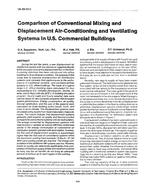 VA-89-19-3 — Comparison of Conventional Mixing and Displacement Air-Conditioning and Ventilating Systems U.S. Commercial Buildings