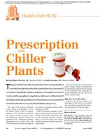 Health-Care HVAC: Prescription For Chiller Plants