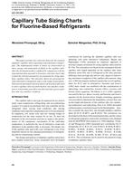 QC-06-063 – Capillary Tube Sizing Charts for Fluorine-Based Refrigerants