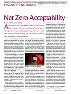 Engineer's Notebook: Net Zero Acceptability