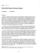 HO-82-08-4 — SOLERAS Solar Cooling Project