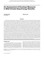 An Assessment of Envelope Measures in Mild-Climate Deep Energy Retrofits