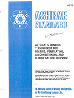 ASHRAE 85-1978