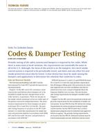 Codes & Damper Testing