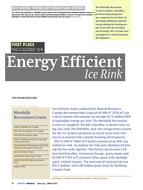 ASHRAE Technology Awards: Energy Efficient Ice Rink