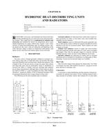 S36 — Hydronic Heat-Distributing Units and Radiators (SI)