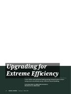 2018 ASHRAE Technology Awards: Upgrading for Extreme Efficiency