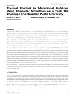 HO-18-C028 — Thermal Comfort in Educational Buildings Using Computer Simulation as a Tool: The Challenge of Brazilian Public University