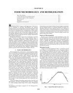 R22 — Food Microbiology and Refrigeration (I-P)