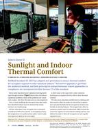 Sunlight and Indoor Thermal Comfort: Updates to Standard 55