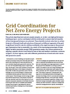 Engineer's Notebook: Grid Coordination for Net Zero Energy Projects