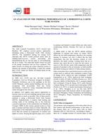 An Analysis on the Thermal Performance of a Horizontal Earth Tube System