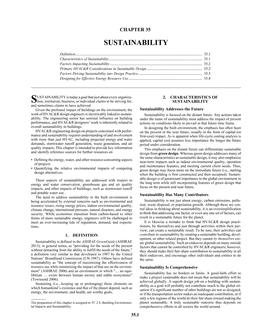 F35 — Sustainability (SI)