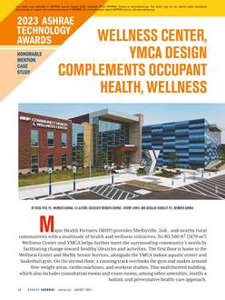 Technology Award: Wellness Center, YMCA Design Complements Occupant Health, Wellness