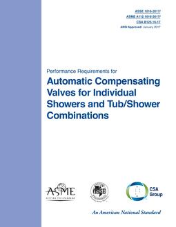 ASSE (Plumbing) 1016-2017/ASME A112.1016-2017/CSA B125.16-17