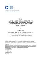 STUDY ON SPECTRAL CHARACTERISTICS FOR IDENTIFICATION OF SKIN COLOUR OF INJURED JAPANESE PERSONS AT DISASTER SITES (PP05, Pages 179-189)