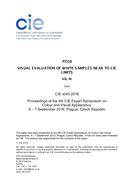 VISUAL EVALUATION OF WHITE SAMPLES NEAR TO CIE LIMITS (PO18, Pages 484-492)